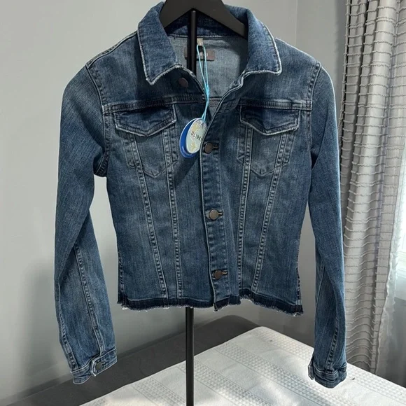 DL1961 Blue Jean Jacket Classic Denim Style - Picture 1 of 6
